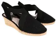 sz 37 /6 TS TAKING SHAPE Enya Wedge Espadrille Shoes NIB