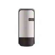 Soap2o 2100BS13SPEA Wall-mounted Dispenser, 5" X 5" X 11", Black/faux Stainless