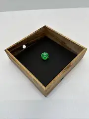 dice rolling tray Tap Hole Maple