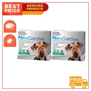 NEXGARD Monthly Flea and Tick Protection GREEN for Dogs 10.1 to 25 Kg 12 Chews