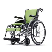 在飛比找蝦皮購物優惠-KARMA康揚鋁合金輪椅(大輪)舒弧115(超值好禮二選一)