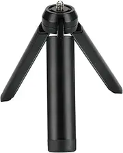 Extendable Mini Camera Tripod for Desk, Portable Selfie Stick Handle Grip Desktop Webcam Tripod, with 1/4 Inch Screw, for Camera/Phone/Webcam