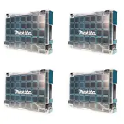 Makita 191X80-2 Clear Lid Makpac with Inserts (4-Pack)
