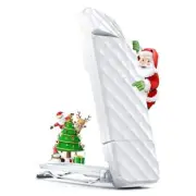 USB Rechargeable Book Light, Clip-on LED Bookmark Reading Light in Bed, 3 White