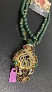 Allah pendant With Long Mala