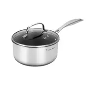 Stanley Rogers Matrix Saucepan with Lid - 18cm / 2.3L - Suits Induction