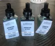 3 Bath & Body Works Springtime In Paris Wallflowers Fragrances 0.8 FL OZ/24 ML