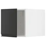 METOD top cabinet, white/Upplöv matt anthracite, 40x60x40 cm