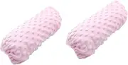 JOINPAYA 2pcs Nursing Table Cover Wall Stickers Stuff Decor Items Humidifiers for Bedroom Changing Table Changing Pad Refill Bassinet Newborn Change Table Diapers Pink Chemical Fiber