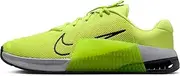 [Nike] Men's Metcon 9 Training Shoes, Lt Lemon Twist Black Volt Cement Grey, 8.5 US