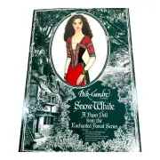 Vintage Snow White Seven Dwarfs Peck Aubry Paper Doll Book 12" Doll Uncut 1997