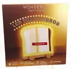 Wonderlit LED TOAST Mirror - 3 Light Modes/Wall Mount/Phone Stand 6"