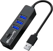 USB Multiport Adapter,Portable High-Speed Laptop USB Port Expander - Direct Docking Station, Computers & Accessories for Desktop, Flash Drive