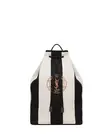 SAINT LAURENT Rive Gauche $2150 Black/Crema Soft Sling Bag New & Authentic