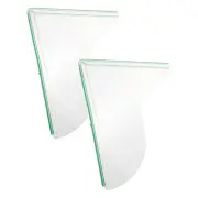 2 Pcs Shower Splash Guard Bath Sink Set Efforts-saving Time-saving