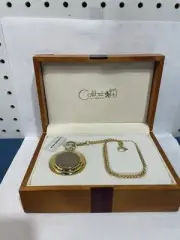 COLIBRI Of London Kennedy 1995 Half Dollar Pocket Watch & chain | Vintage | New