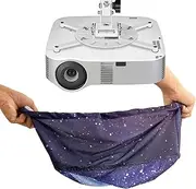 Projector Dust Cover, Projector Cover Fit for Ceiling Mounted Projector, Waterproof, Dust-Proof, UV-Resistant Cover Oxford Cloth (13.7" x 13.7" X 8.6")