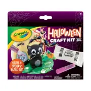 Crayola Halloween Craft Kit Model Clay Magic Black Cat DIY Crafts for Kids