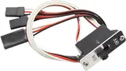 EHJRE 3 Way/Off Switch RC Model Receiver on Off Switch Portable Plug Battery Switch
