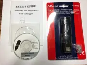 NEW MA-LINE Temperature & Humidity Data Logger MA-16540 NEW w/ Manual & Software