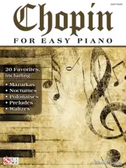 Chopin for Easy Piano Solo Classical Sheet Music Composer Collection Book