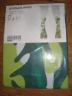 Ikea Kids Pair of Curtains Tie Back Monkey Green Djungelskog 2 panels 47 x 98"