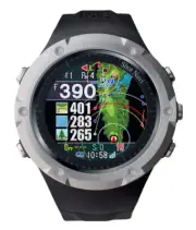 Shot Navi Evolve SE 1.2 inch Color GPS Golf Watch Black Japan Language Worldwide