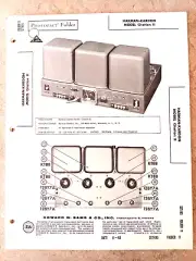 Original NOS Sams Photofact 495-11 - HARMAN-KARDON CITATION II -STEREO POWER AMP