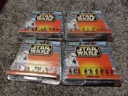 Vintage Gold SW Micro Machines Star Wars Imperial Officers Troopers Pilots NEW
