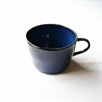 在飛比找樂天市場購物網優惠-日本海鼠釉咖啡杯_《北歐深藍 咖啡杯 茶杯 陶杯 馬克杯 杯