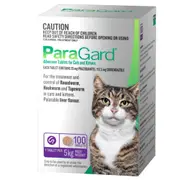 Paragard Cat & Kittens Allwormer Treatment & Control Tablets 100 Pack