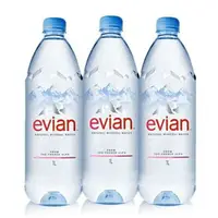 在飛比找樂天市場購物網優惠-法國EVIAN依雲天然礦泉水1000ml*3【愛買】