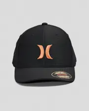 [Hurley] Hurley Men's H20 Dri Tricot Cap in Black Orange Size Large/XL L/XL Black Orange