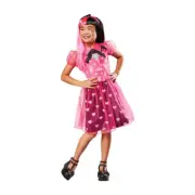 Monster High Draculaura Girl Monster High Costume Dress Halloween 6-8-10-12 Teen