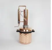 Copper moonshine still 3.3G (12L) Dephlegmator Reflux-still