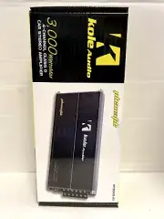 KOLE AUDIO KP3000.4D Audio Mini 4-Channel Class D Car Stereo Amplifier