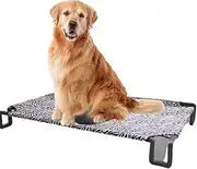 LUSHLOOM Dog Elevated Bed,Elevated dog bed,Summer Dog bed, Large Dog Bed,Outdoor dog Bed Elevated,Raised Dog Bed,Outdoor Dog Bed,Cooling Dog Bed,Beds for Dog