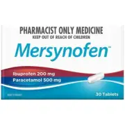Mersynofen Pain Relief Tablets with Paracetamol 500 mg + Ibuprofen 200mg 30 Pack