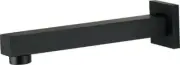 Brasshards CHAI SQUARE BATH SPOUT 200mm Solid Brass MATTE BLACK 11SSP01M