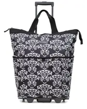 Olympia USA Fashionista Rolling Tote Carry-On