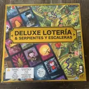 DELUXE LOTERIA AND SNAKES AND LADDERS Traditional Mexican Board Games