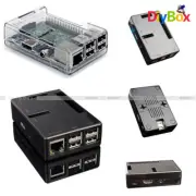 ABS V2 Case Enclosure to All Ports for Raspberry Pi 2 Model B Black/Transparent