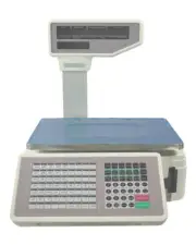 New Commercial 66lb Digital Price Computing Food Scale Bar Code Printing Scale
