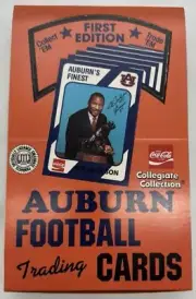 Wax Box 36 Unopened Packs 1989 Collegiate Collection University Auburn Football