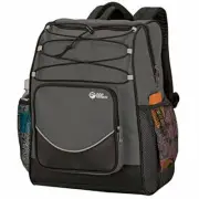 Heat Sealed Can & Ice Cooler Backpack w/ No Leak Liners & Mesh Side Pockets