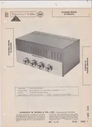 1959 SAMS DYNAMIC AMPLIFIER ST-3000PA SCHEMATIC