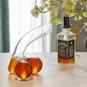 Fun Decanter Whiskey Glass Unique Funny High Borosilicate Creative Yamagata Cup