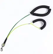 TAFTIWEXN Cat and Dog Harness Adjustable Pet Dog Cat Grooming Loop Table Pet Grooming Leash Table Loop D-Rings Bathing Strap Traction Belt Dog Collar Harness Pet Traction Rope(Yellow Green)
