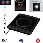 Devanti Electric Induction Cooktop Portable Single Hotplate Ceramic Cook Plate