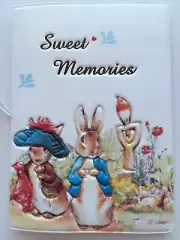 Lady Girl Rabbit Sweet Memory Passport Holder Cover Protector Case Easter Gift